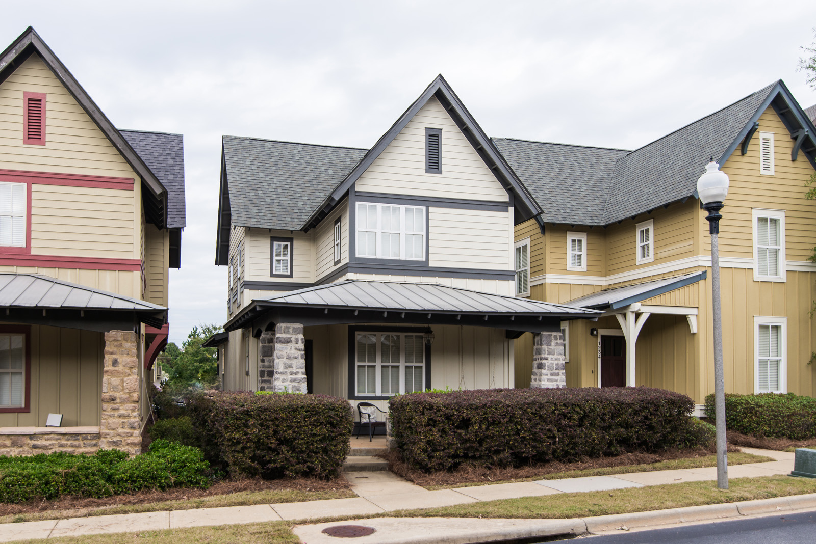 Outside View of Cottages