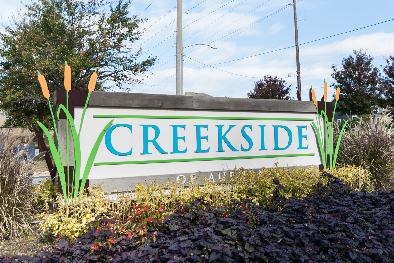 Creekside Entrance